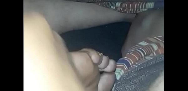  Sexy Mature Wife Solejob Polished Orange Toes Cumshot 2019